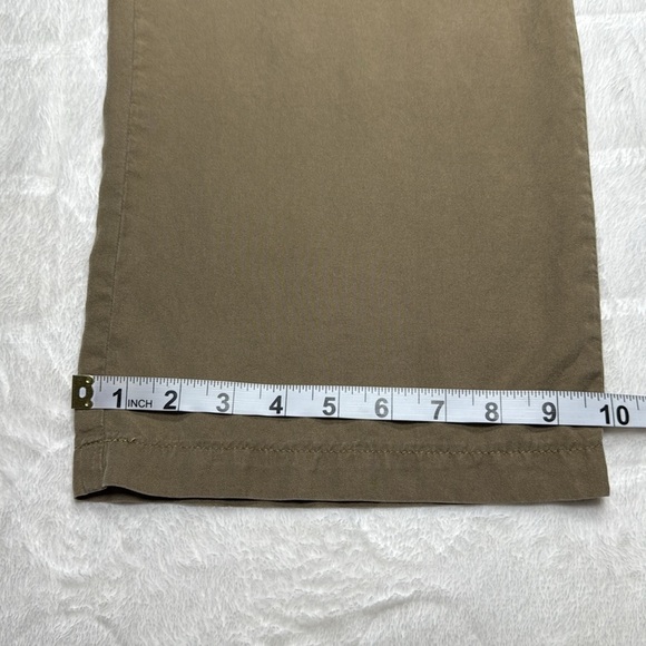 Thread & Supply Women’s Tan Wide Leg Cone Pocket Pants Size M High Waist - Picture 9 of 12